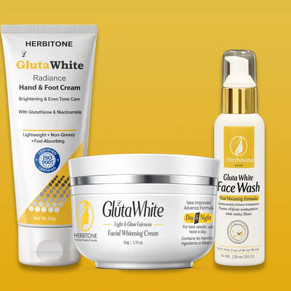 Complete Summer Care Set| Face Wash, White Cream & Hand Foot Cream