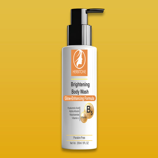 Herbitone Brightening Body Wash – Hydrating Glow & Even Skin Tone
