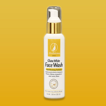 Gluta Brightening Face Wash for Fresh & Clear Skin in Pakistan – Herbitone