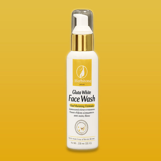 Gluta Brightening Face Wash for Fresh & Clear Skin in Pakistan – Herbitone