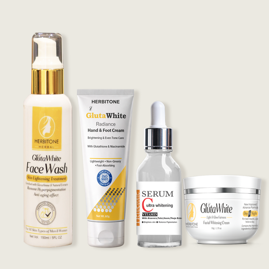 4 in 1 Skin Brightening Kit(Face, Hands & Feet)