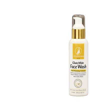 gluta face wash brightening skin pakistan herbitone