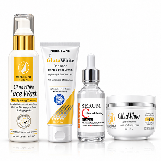 4 in 1 Skin Brightening Kit(Face, Hands & Feet)