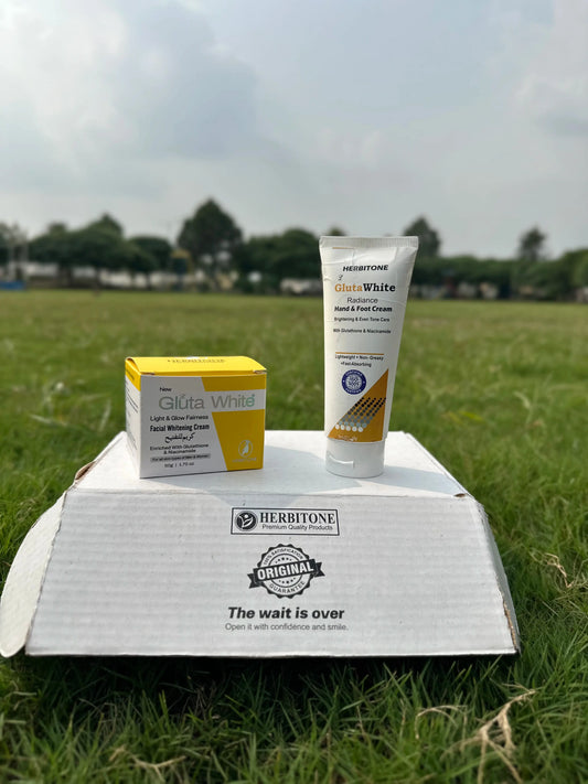 Gluta White Foot and Hand Brightening Bundle