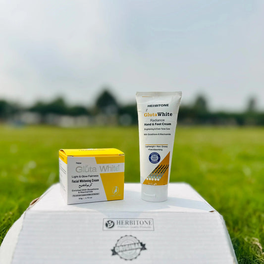 Gluta White Foot and Hand Brightening Bundle