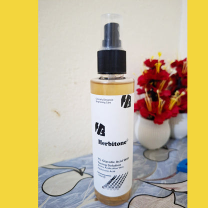 Herbitone Gluta White Cream & Get FREE 7% Glycolic Skin Toner| Summer Offer Pakistan