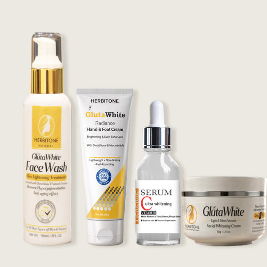 4 in 1 Skin Brightening Kit(Face, Hands & Feet)