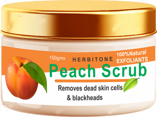 Herbitone Peach Face Scrub