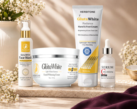 4 in 1 Skin Brightening Kit(Face, Hands & Feet)